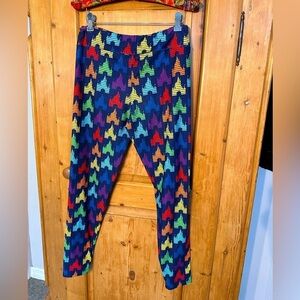Disney Magic Kingdom Logo Leggings Size Medium